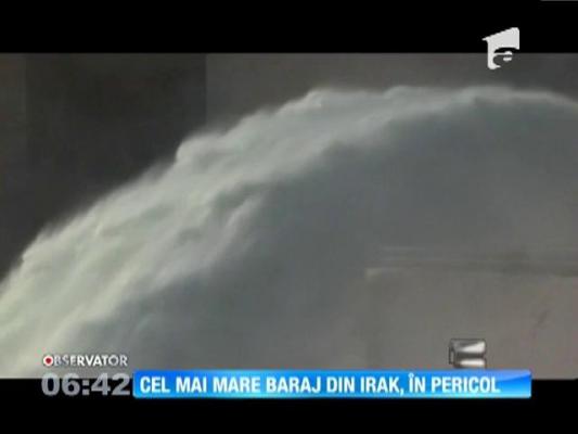 Peste un milion de irakieni sunt în pericol din cauza marelui baraj din Mosul, care riscă să cedeze