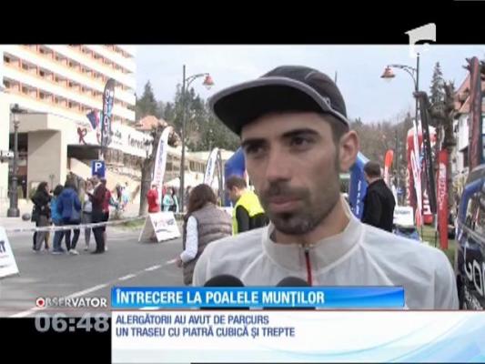 Peste 500 de oameni au participat la un concurs de cross, în Sinaia