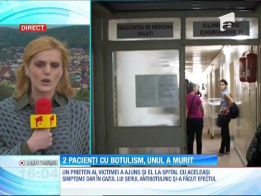Un bărbat de 42 de ani a murit, iar altul este în spital, amândoi diagnosticaţi cu botulism