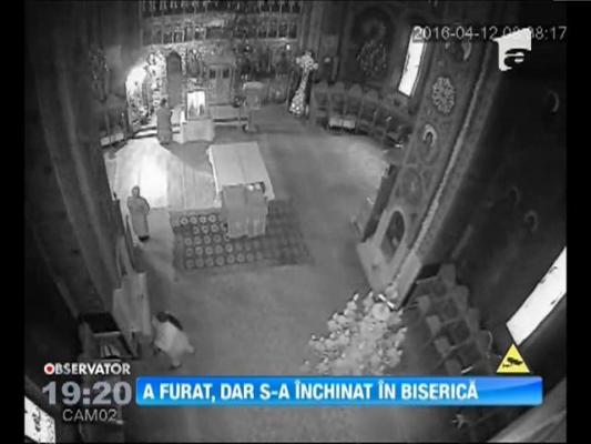 O femeie a furat o poșetă, într-o biserică din Bacău