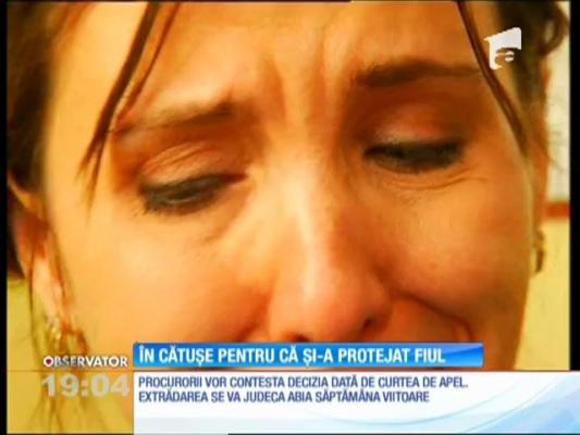 Mama acuzată că şi-a răpit copilul din Canada a ajuns după gratii