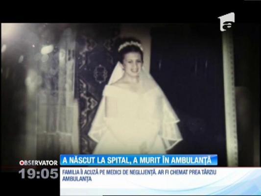 O mamă şi-a născut fetiţa, la spitalul din Orăştie, dar a murit în ambulanță
