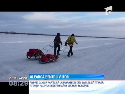 Au alergat 563 de kilometri la Cercul Polar pentru viitor