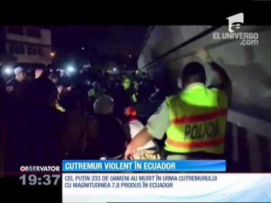 Cutremur violent soldat cu peste 230 de morţi