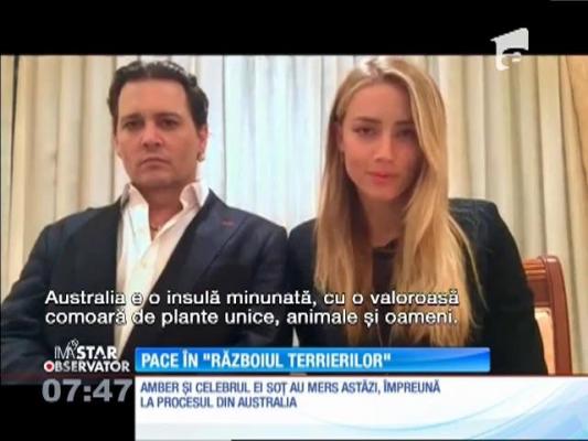 Soţia lui Johnny Depp a lămurit problemele cu autorităţile australiene