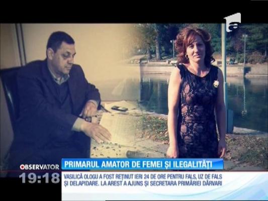 Slăbiciunea pentru femei şi ilegalităţi l-a adus a treia oară în arestul poliţiei, pe un primar din Mehedinţi