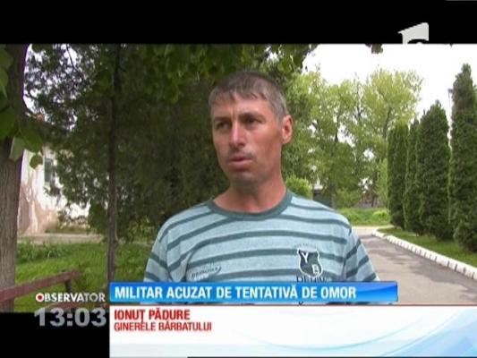 Un militar de 26 de ani este acuzat de tentativă de omor