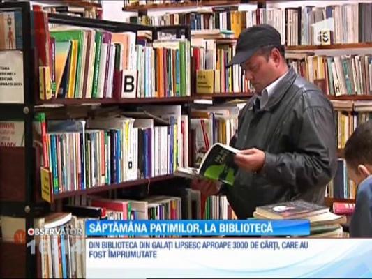 Săptămâna Patimilor, la bibliotecă