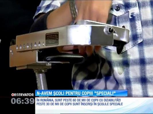 Copiilor speciali le este greu să înveţe în România. Deşi au un coeficient de inteligenţă peste medie, şcoala le pune beţe-n roate