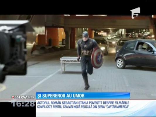 Românul din Captain America, supererou cu umor