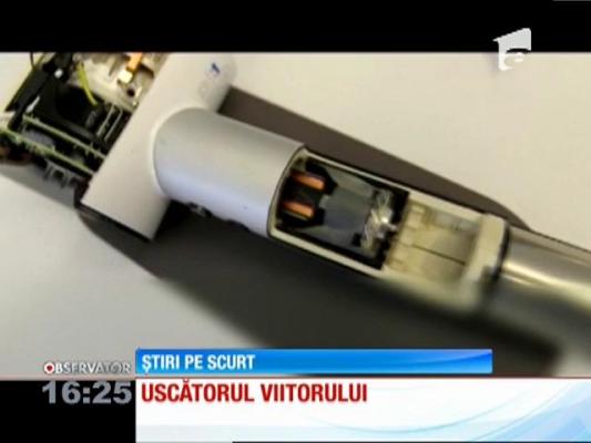 A fost inventat uscătorul de păr supersonic