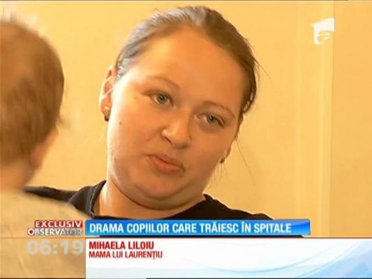 Drama copiilor care trăiesc în spitale