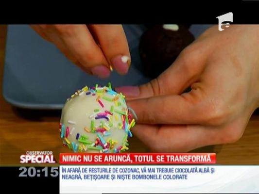 Special! Cum transformaţi cozonacul în prăjiturele pe băţ. Vă arată Anca Lungu