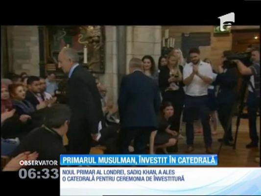 Noul primar al Londrei, Sadiq Khan, şi-a preluat oficial funcţia