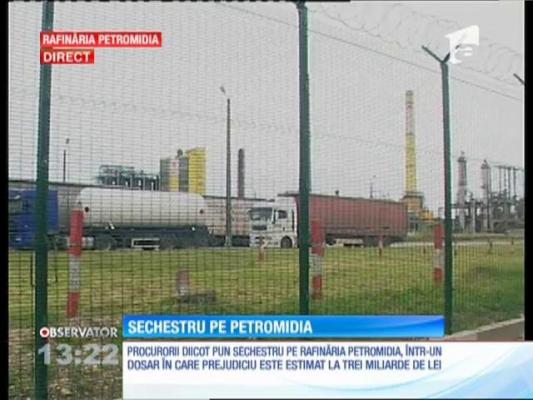 Procurorii DIICOT pun sechestru pe rafinăria Petromidia