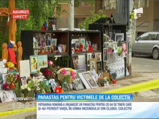 Parastas pentru victimele din clubul Colectiv