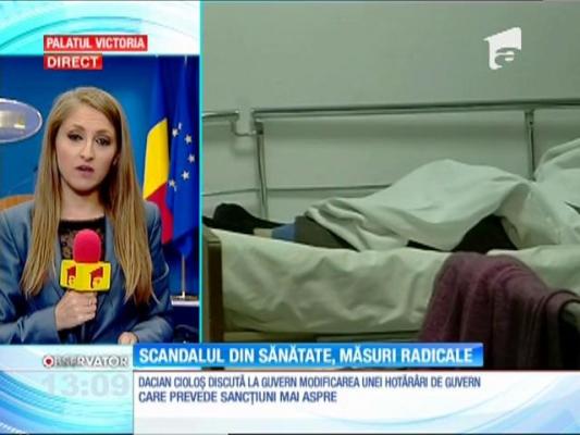 SCANDALUL dezinfectanţilor din spitale: Care sunt primele măsuri luate de Dacian Cioloş