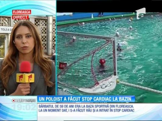 Un jucător de polo a murit în bazin, după ce a făcut stop cardiac