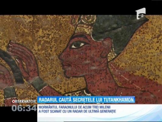 Mormântul lui Tutankhamon ar putea ascunde o cameră secretă