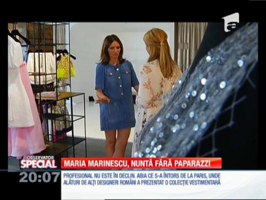 Special! Maria Marinescu, nuntă fără paparazzi