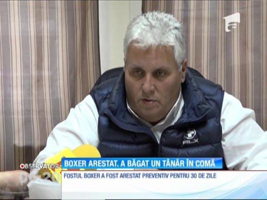 Un fost campion la box a fost arestat după ce a bătut crunt un jandarm