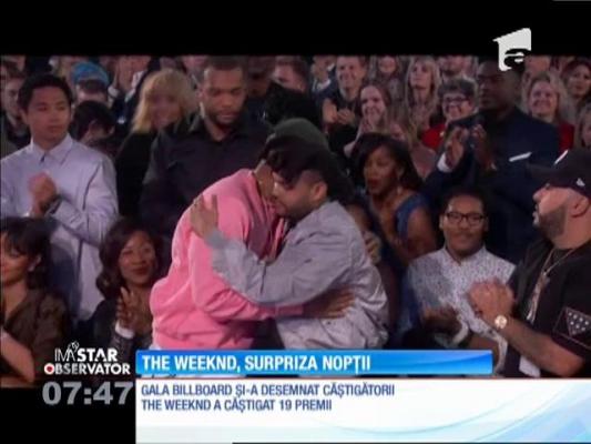 The Weeknd, surpriza de la gala muzicală Billboard Music Awards