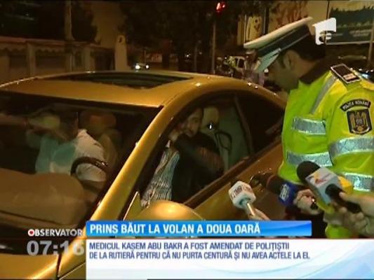 Un bucureștean a fost prins băut la volan pentru a doua oară