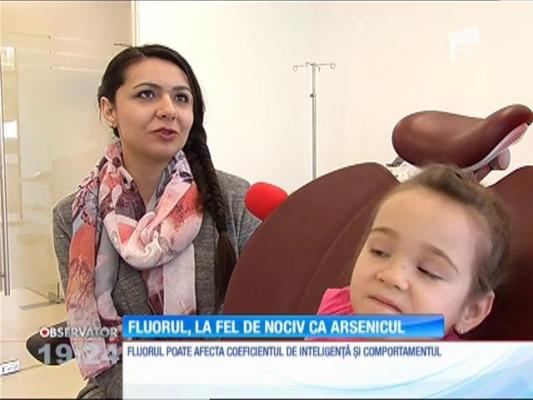 Pasta de dinţi poate afecta creierul copiilor