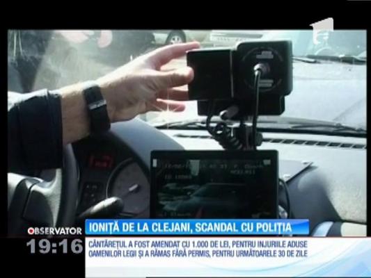 Ioniţă de la Clejani a intrat în conflict cu poliţia. Spune c-a ajuns la spital după ce a fost bătut de agenţi în trafic