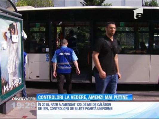Uniforma nouă a controlorilor de bilete