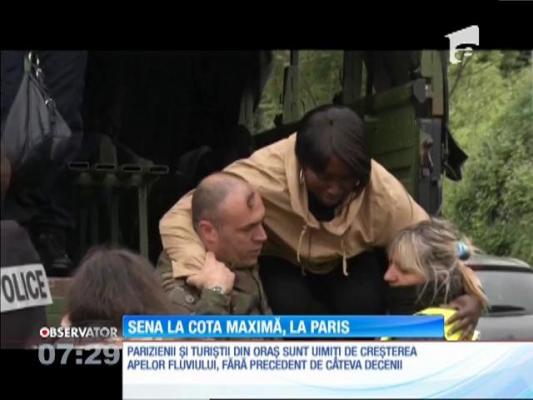 Starea de urgenţă a fost decretată în Franţa! Sena a atins nivelul maxim, la Paris