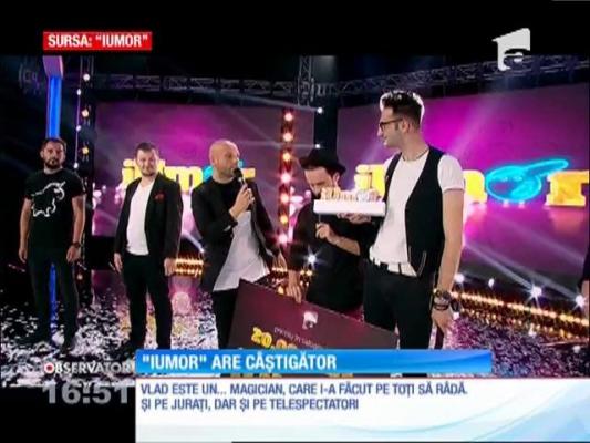 Vlad Grigorescu,  desemnat câştigătorul ”iUmor"!