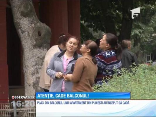 Atenţie, cade balconul! Aşa a sunat apelul făcut de un ploieştean la 112