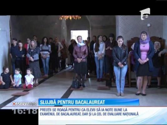 La Botoşani, slujbă pentru succesul elevilor la Bacalaureat