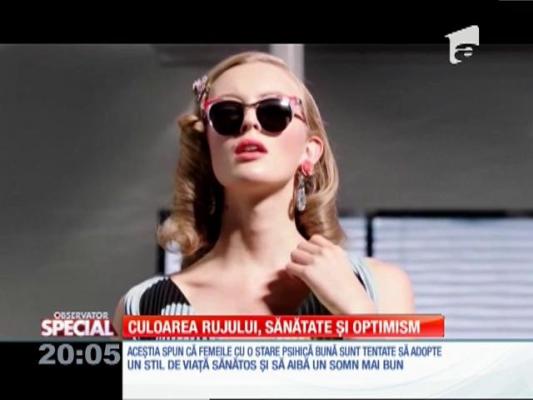 Special! Rujul face femeile mai încrezătoare