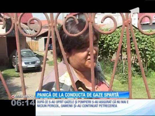 Pericol de explozie pe o stradă din Târgu Jiu