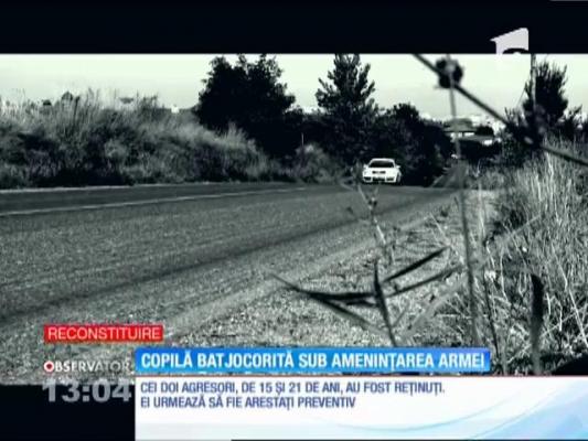 O copilă de 14 ani din Târgu-Jiu a fost violată sub ameninţarea armei