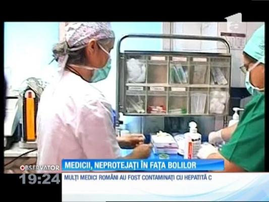 Medicii din România, neprotejați în fața bolilor