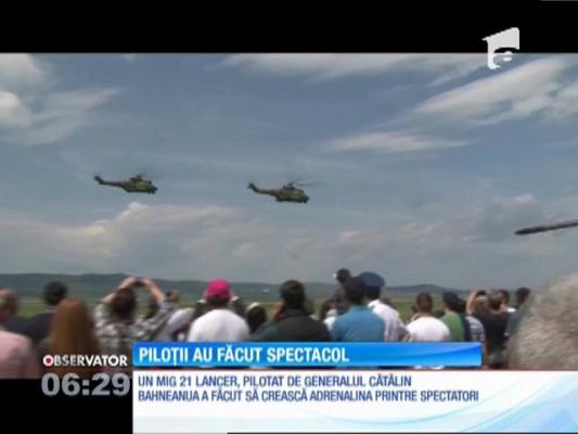 Show aerian la Baza 95 Aeriană Bacău