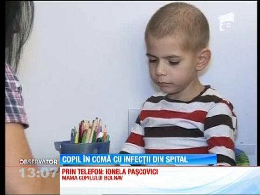 Fiul fostului fotbalist Cosmin Paşcovici, în comă după ce a fost infectat cu două bacterii nosocomiale