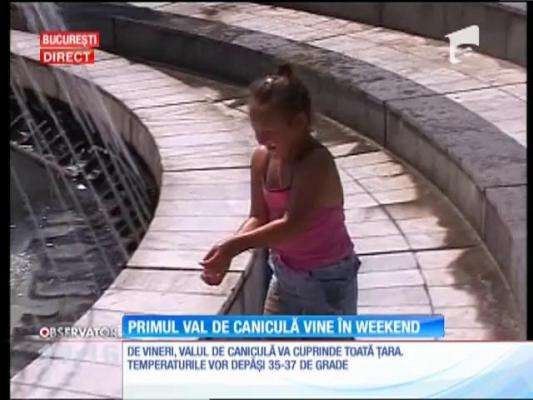 Gata cu ploile! Primul val de caniculă vine în weekend!