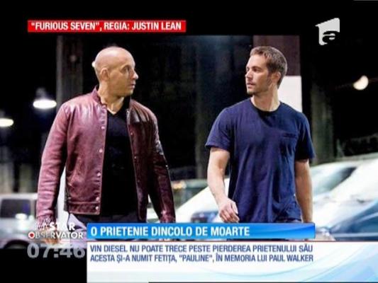 Paul Walker și Vin Diesel, prietenie dincolo de moarte