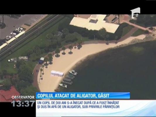 După ore în şir de căutări, s-a aflat ADEVĂRUL despre copilul tras în apă de un aligator