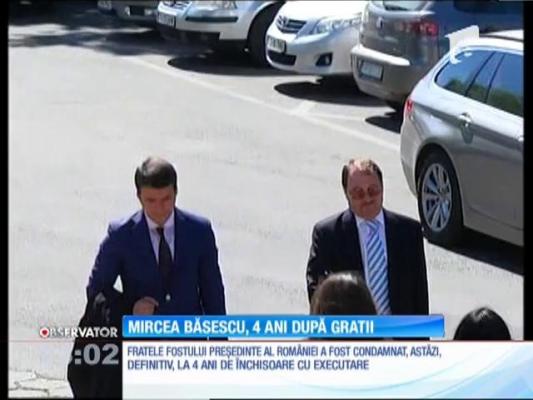 Fratele fostului preşedinte Traian Băsescu, condamnat la 4 ani de închisoare cu executare