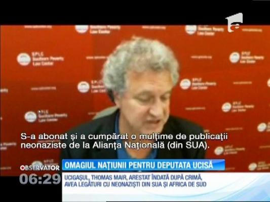 Omagiu emoţionant pentru Jo Cox