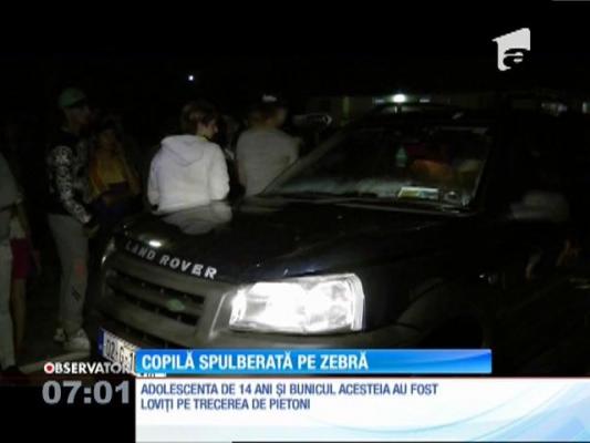 O fată de 14 ani a fost lovită mortal pe o trecere de pietoni din Caraş Severin