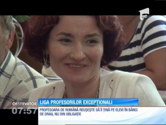 Ana Luiza Boboc, în etapa finală a campaniei naţionale "Liga Profesorilor Excepţionali"