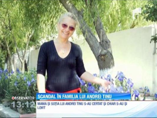 E război în familia lui Andrei Tinu! Soţia şi mama lui s-au luat la bătaie!