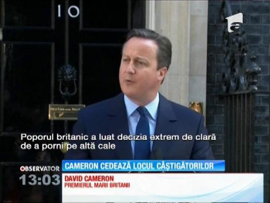 BREAKING NEWS: David Cameron DEMISIONEAZĂ!