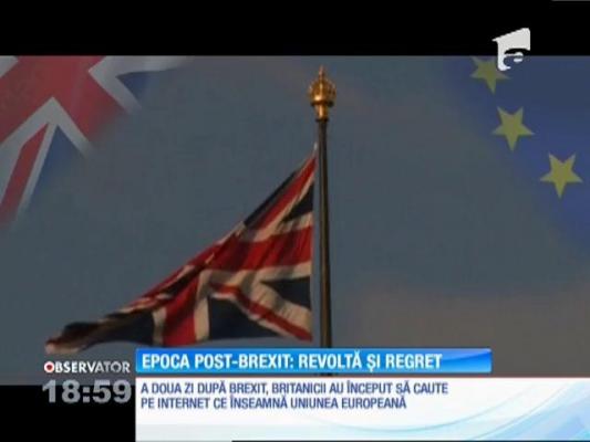 Tinerii din Marea Britanie sunt nemulțumiți de decizia de a părăsi Uniunea Europeană